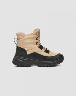 Botas UGG Weather Yose Puffer Encaje Mujer Moutarde | COJ8512P