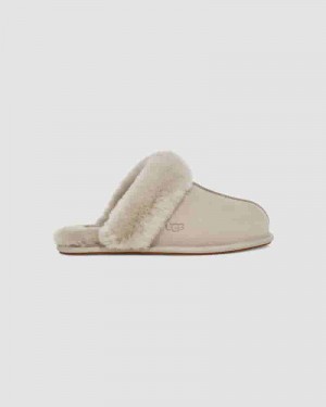 Pantuflas UGG Scuffette II Mujer Beige | COG8595S