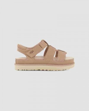 Sandalias UGG Goldenstar Strap Mujer Marrones | COK8563O
