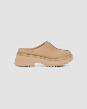 Tenis UGG New Heights Clog Mujer Marrones | COT8628C